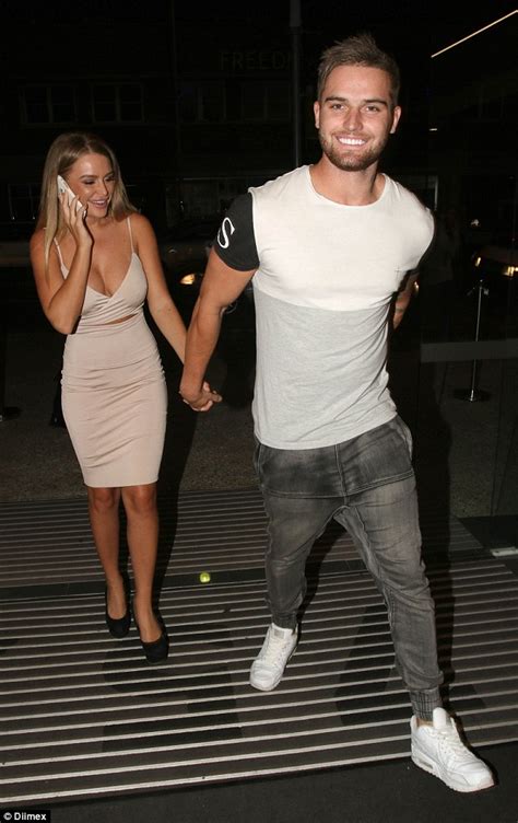 Skye Wheatley Partes The Night Away With Beau Cameron Mccristal Daily Mail Online