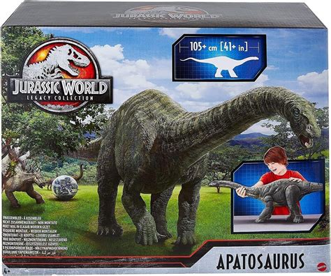 Dinosaure JURASSIC WORLD LEGACY Collection APATOSAURUS 105 CM Mattel