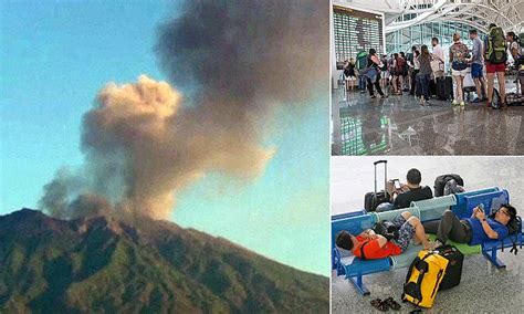 Indonesian Volcano Mount Raung Leaves 1000s Stranded As Bali Airports Close