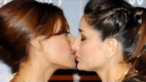 Photos Kareena Kapoor And Bipasha Basu Hot Kiss Check Out Showbiz Bites
