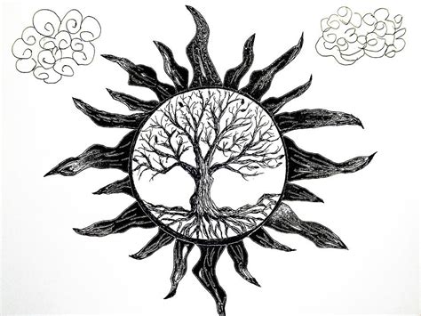 Tree Of Life Drawings