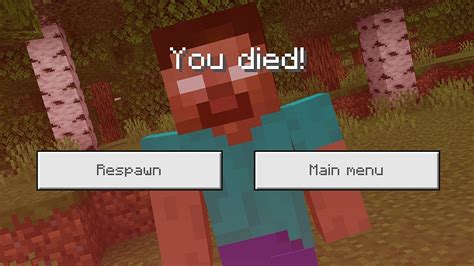 Herobrine Killed Me In Minecraft Pocket Edition Youtube
