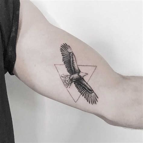 Eagle Tattoo By Mrgulliver Inked On The Left Arm Eagle Tattoo Eagle