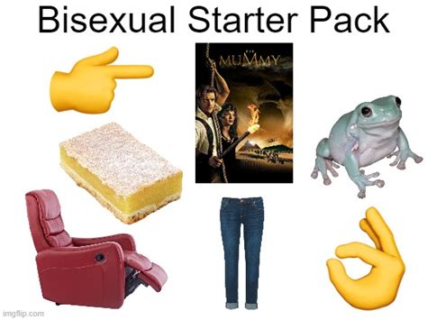 bisexual starter pack r starterpacks starter packs know your meme