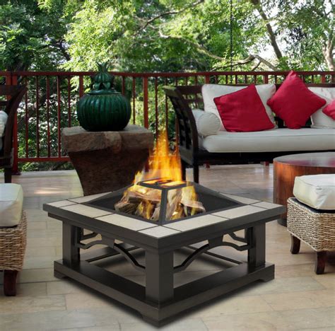 Shopjaygray.vn/ nếu bạn thấy video này hay thì hãy để lại cho mình 1 like. 34" Crestone Grey Tile Wood Burning Fire Pit