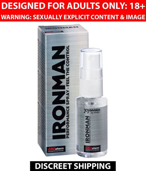 Joydivision Ironman Premature Ejaculation Control Spray For Men 30 Ml