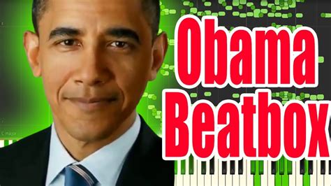 Obama Beatbox But Its Midi Auditory Illusion Obama Beatbox Piano