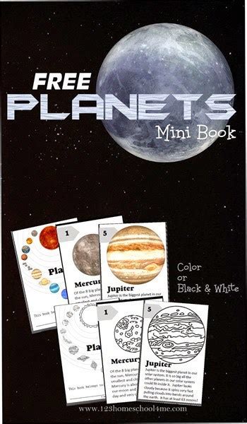 Free Printable Planet Book