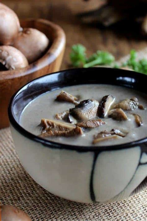 Slow Cooker Wild Mushroom Soup Recipe Vegan In The Freezer