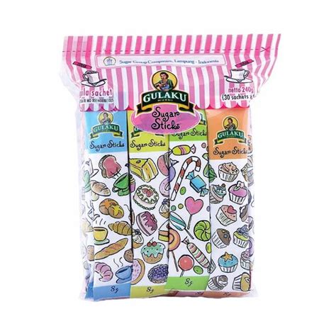 Anda tidak perlu menakar gula pasir menggunakan sendok jika ingin membuat kopi atau teh. Gulaku sachet, Gula Yang Terjaga Kesegaran Bahannya