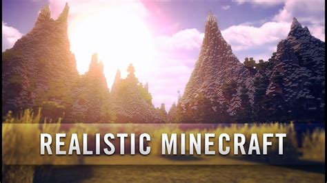 Realistic Minecraft W Sonic Ethers Shaders Lb Photo Realism Real