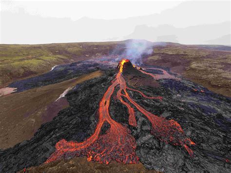 Icelandic Volcano Could Erupt For Years Creating Perfect Tourist