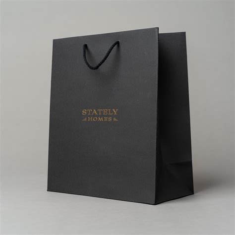 Luxury Recycled Paper Bag With Rope Handle Luxury Paper Bag Paper