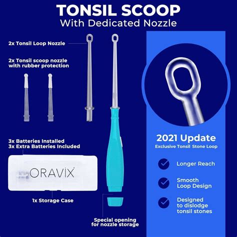 Tonsil Stone Removal Tool Oravix
