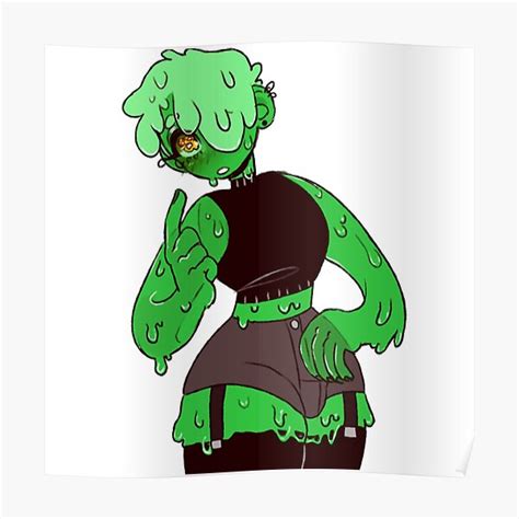 Slime Boy Poster For Sale By Bushime Redbubble