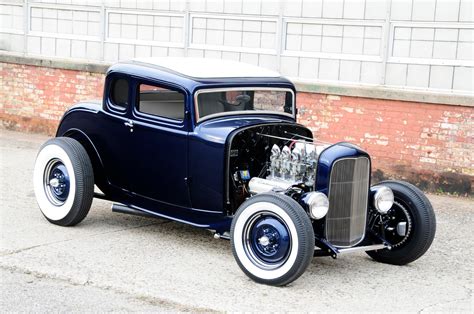 Hopped Up 1932 Ford Coupe Features Caddy V 8 Power Hot Rod Network