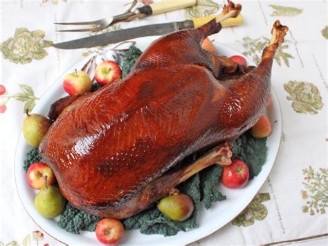 Roast Smoked Goose A Christmas Goose Special Goose Recipes Smoked