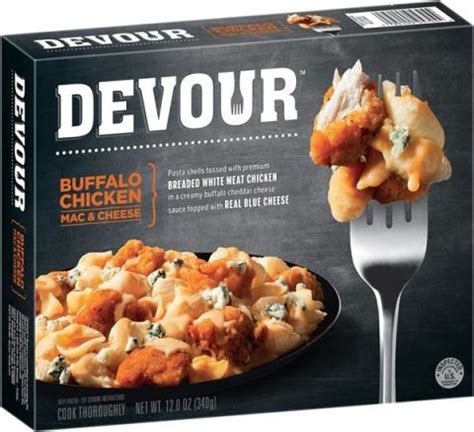 A collection of side by side cooked frozen dinner comparisons where the left is the marketing version of the box and the right is the results of following the microwave cooking. The 25 Most Delish Frozen Dinners