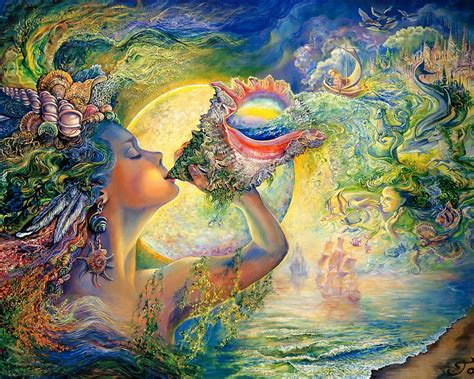 Art Of Imagination Mystical Fantasy Paintings Of Josephine Wall