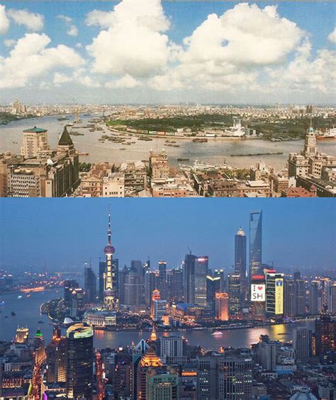 20 Before And After Photos Of City Skylines Around The World Hongkiat
