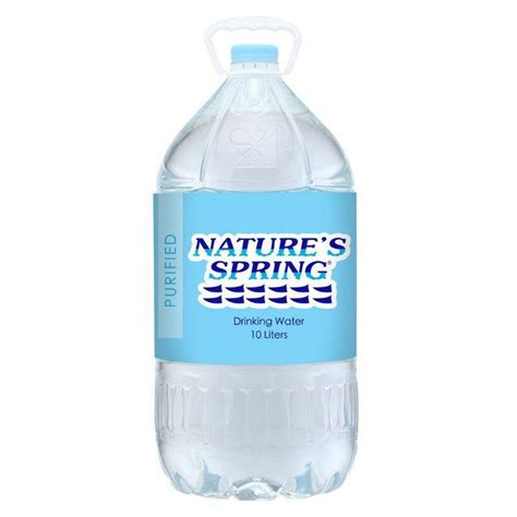 Buy Natures Spring Purified Drinking Water 10l Online Robinsons