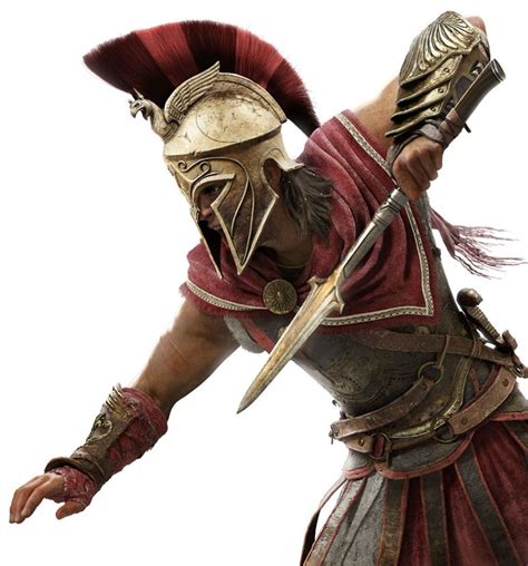 Alexios In Battle Art Assassin S Creed Odyssey Art Gallery