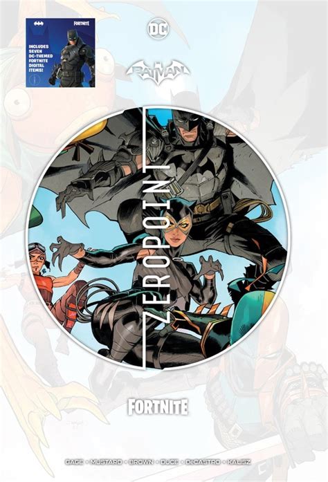 Batman Fortnite Zero Point Dc Comics Graphic Novel Free Shipping