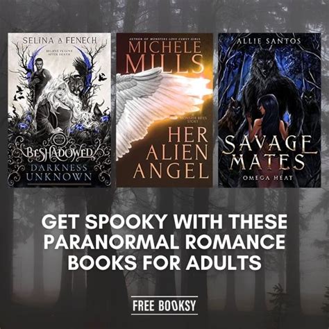get spooky with these paranormal romance books for adults freebooksy