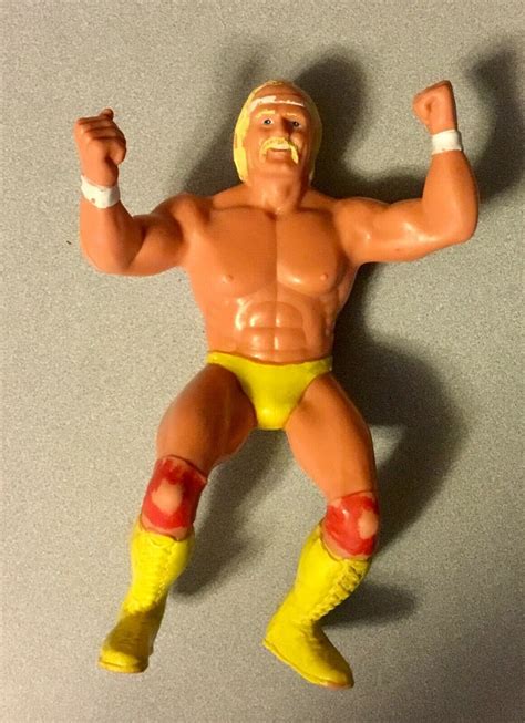 Vintage Wwf Wrestling Superstars Hulk Hogan Action Figure Wwf