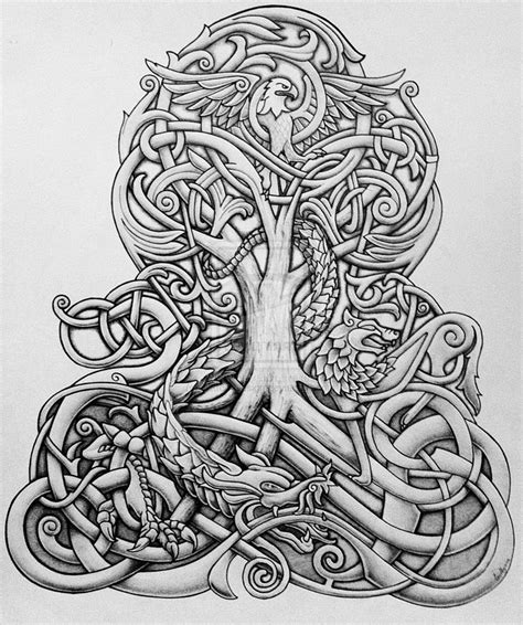 5.0 out of 5 stars good for beginners. nordic dragon coloring pages - Google Search | Norse ...