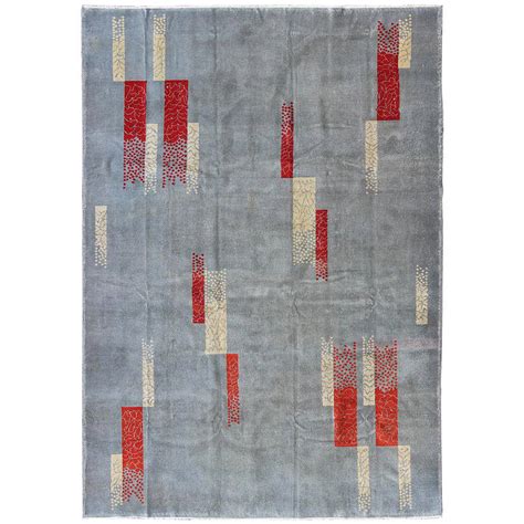 Mid Century Modern Turkish Rug For Sale At 1stdibs