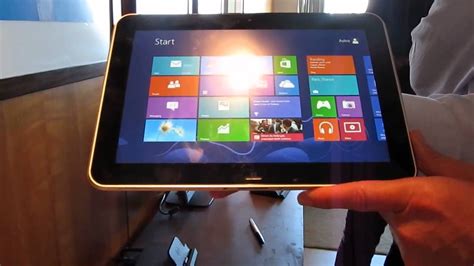 Hp Elitepad 900 Windows 8 Pro Tablet For Business Youtube