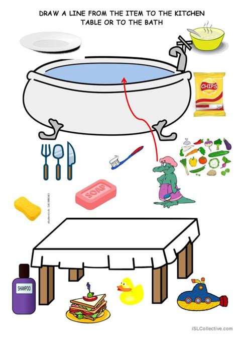 Household Items English Esl Worksheets Pdf And Doc