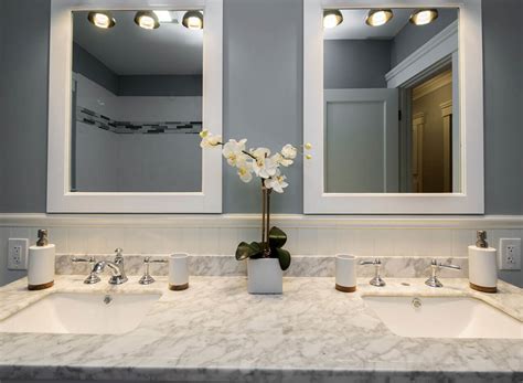 Begin with a clean surface to work with and take a sanding block (or paper) and lightly sand to rough up your working surface. Bathroom Design Gallery - Great Lakes Granite & Marble