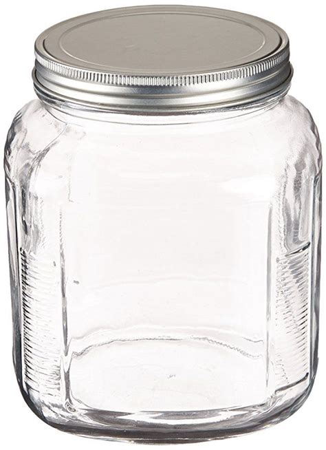 Its wide mouth provides easy access when reaching in with a scoop or bare hand. Amazon.com: Anchor Hocking 2-Quart Cracker Jar with ...