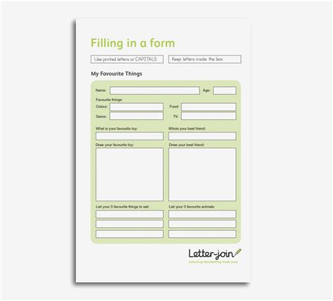 Esl Filling Out Forms Practice Worksheet —