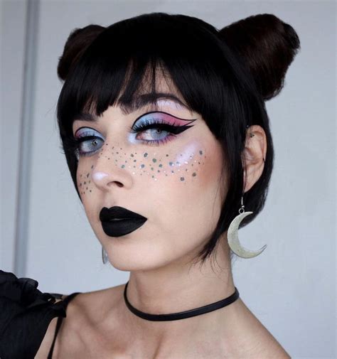 Pastel Goth Colored Contact Lenses：ice Blue Photo By：mimiakumette
