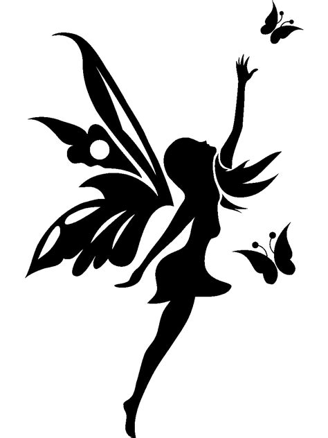 Fairy Stencils Free Printable