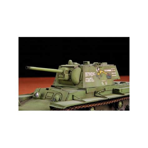Russian Kv 1 Model 1942 Simplified Turret Tank Trumpeter 00358 135ème