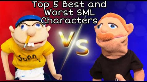 Top 5 Best And Worst Sml Characters Credit To The Smr Youtube