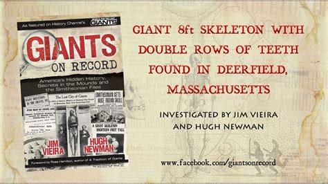 Giant 8ft Skeleton With Double Rows Of Teeth Found In Deerfield Mass