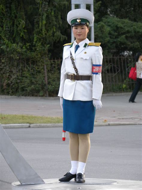 North Korean Traffic Women