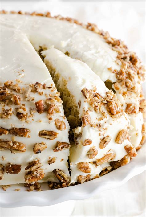 Old Fashioned Butter Pecan Cake Recipe Mama Needs Cake