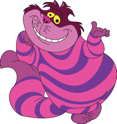 Cheshire Cat Standing Cat Vector Cheshire Cat Drawing Alice In