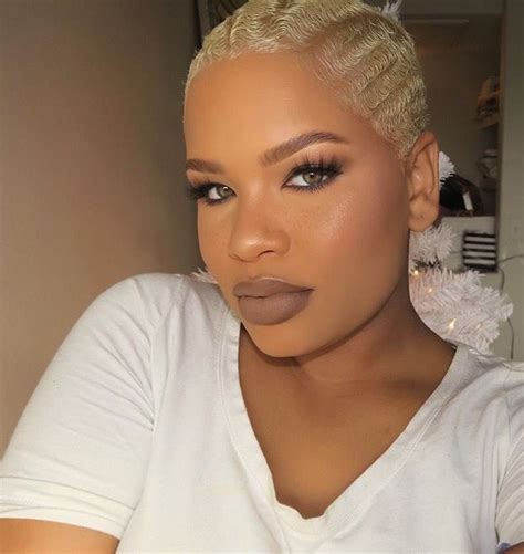 Black short cuts for black women black women short blonde hair cute short curly hairstyles black women new short hair styles for black 20 short sassy hairstyles that will elevate your overall look. Pin by Princess Glittah on Makeup | Short platinum blonde ...