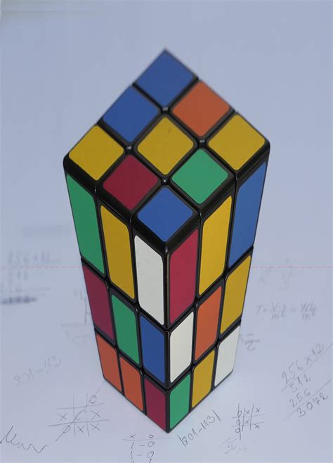 Customise the colours to your taste, or even create an unsolvable cube. Anamorphic illusion
