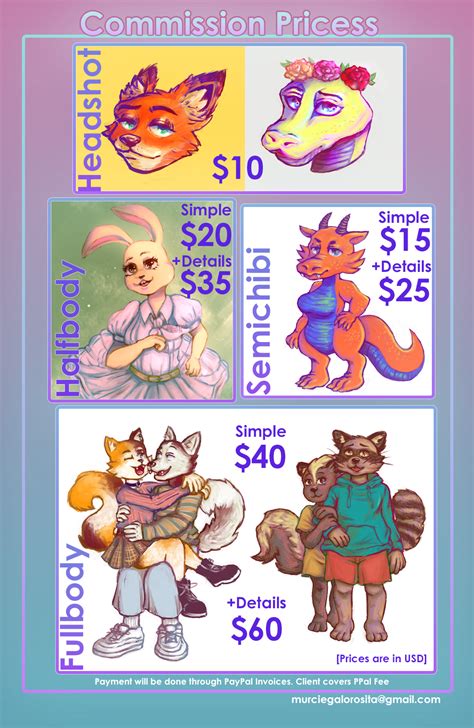 Art And Collectibles Furry Art Commissions Digital Drawing And Illustration