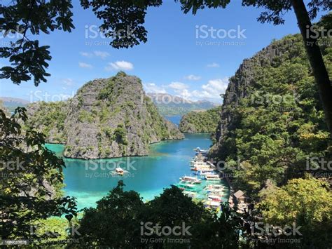 Kayangan Lake View Deck Coron Palawan Stock Photo Download Image Now