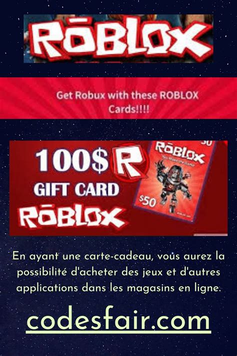Cartes Cadeaux Roblox Roblox Ts T Card Roblox