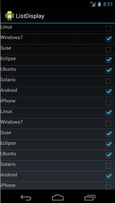 Using Lists In Android With Listview Tutorial